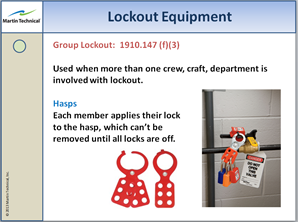 lockout procedure training