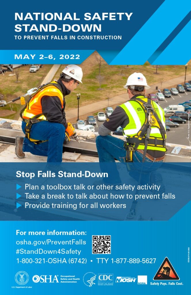 National Safety Stand-Down for Fall Hazards